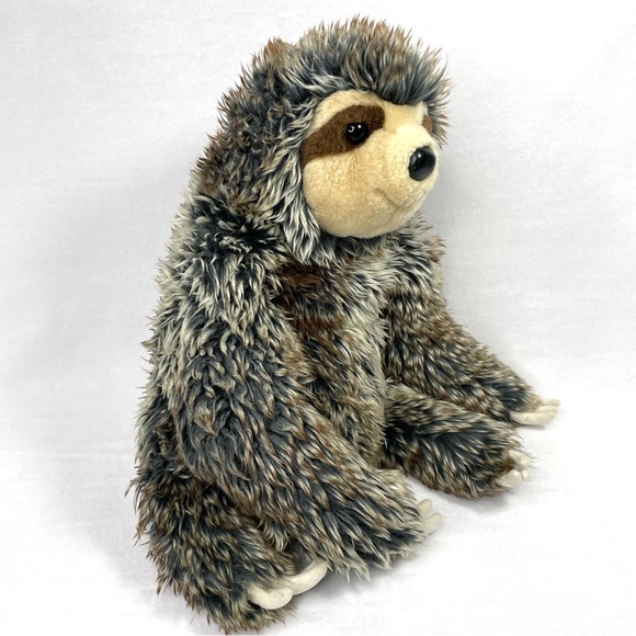 Douglas The Cuddle Toy Sloth Furry Plush - Picture 3 of 14